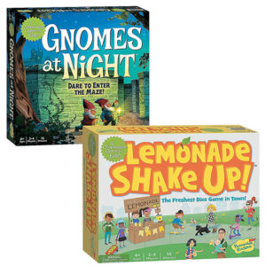 gnomes at night and lemonade shake up